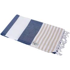 Carenesse Hamam-handduk 100 I hamam-handduk Badlakan Beige, Blå
