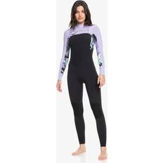 Poliéster Trajes de neopreno Roxy 5/4/3mm Swell Series Traje de Surf con Cremallera en el Pecho para Mujer