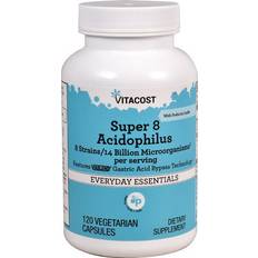 Vitacost Acidophilus Probiotic Complex 8 Strains 120 pcs