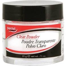 Super Nail nail French Acrylic Clear Powder, 0.75