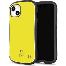 Yellow Bumpers iFace First Class Designed for iPhone 13 6.1" – Cute Shockproof Dual Layer [Hard Shell Bumper] Phone Case [Drop Tested] Yellow