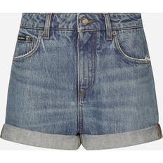 Cuir - Femme Shorts Dolce & Gabbana Denim Shorts