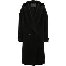 Unisex - Wool Coats JW Anderson HOODED TRENCH COAT black S-M-L