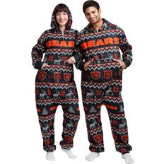 Foco Chicago Bears Ugly Pattern One Piece Pajamas