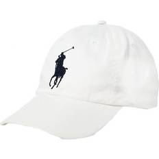 Leather Headgear Polo Ralph Lauren Men's Big Cap, White, One