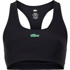 Lacoste Bras Lacoste Women's Bandier Knit Sports Bra Black Black