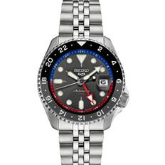 Seiko Wrist Watches Seiko Automatic 5 Sports Bracelet 43mm Charcoal Charcoal