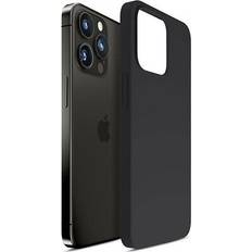 3mk Handyhülle für apple iphone 14 pro max hardy silicone magcase Schwarz