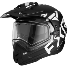 FXR Torque X Team Electric Shield Crosshjälm Svart-Vit