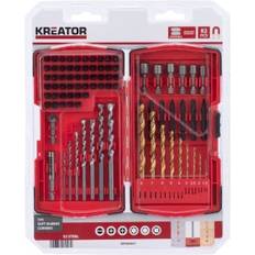 Kreator Bor og bitssæt 82 dele