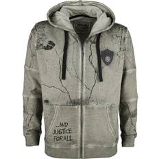 Kunstleder Oberteile Metallica EMP Signature Collection Kapuzenjacke oliv S, M, L, XL, XXL, 3XL, 4XL