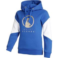 Quiet Please Quiet Please Retro Stripe Hoody Damen Blau