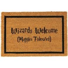 Solid Colours Entrance Mats Nicola Spring Halloween Coir Door Mat Welcome Natural cm