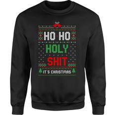 Eduardo Ely Ho Ho It's Christmas Unisex Christmas Jumper Black