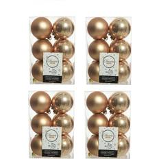 Gold Christmas Tree Ornaments Decoris Butterscotch Gold Baubles 6cm Shatterproof Christmas Tree Ornament