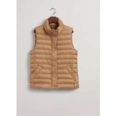 Gant DOWN LIGHT GILET WARM KHAKI 213 Warm Khaki