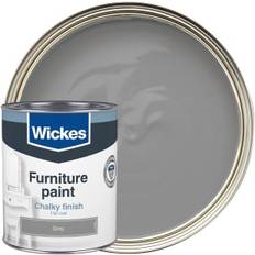 Paint Wickes Flat Paint Wall Paint Grey 0.75L