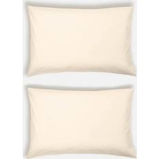 Natural Bed Linen 200 Thread Count Pillow Case Natural