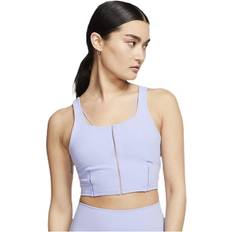 Lila - Yoga Överdelar Nike Yoga Luxe Crop Tank Purple