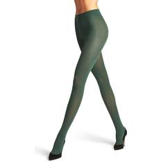 Donna - Verde Collant Falke Pure Matt DEN Women Tights