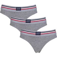 Jockey Pack Grey Bikini Knickers Ladies