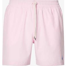 Polo Ralph Lauren Pink Swimwear Polo Ralph Lauren Embroidery Swim Shorts with Drawstring Tie