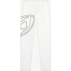 Diesel Trousers Diesel Mens White P-Marky Cotton-jersey Jogging Bottoms