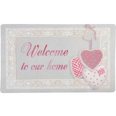 Clayre & Eef mc048 fussmatte türmatte welcome Beige