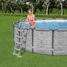 Swimming Pools & Accessories Bestway Flowclear 4-Step Safety Ladder