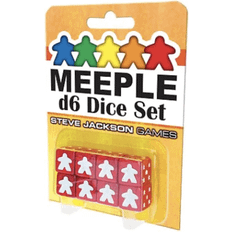 Meeple D6 Dice Set Red