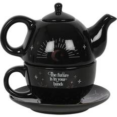 Tasses Something Different The Fortune Teller Tea Set - Multicolore/Noir/Blanc Tasse