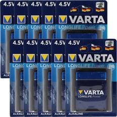 Varta Longlife Power ehem. High Energy 4912 Flachbatterie 4,5V, MN1203, 3LR12, 3LR12P 10er Box