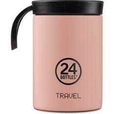 24 Bottles Travel Snack Pot 350 ml Dusty Pink Termokop