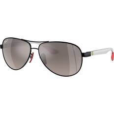 Ray-Ban Asian Fit Polarized Solglasögon - Svart