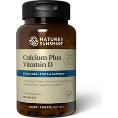 Nature's Sunshine Calcium Plus Vitamin D, 150 Tablets, Kosher Vitamin
