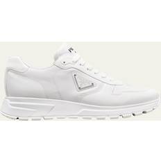 Prada PRAX 01 Sneakers Re-Nylon Brushed Leather White