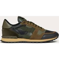 Valentino Garavani Shoes Valentino Garavani Rockrunner Canvas Leather Sneaker