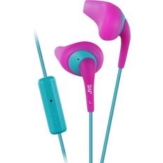 Headphones JVC Pink And Green Nozzel Secure Comfort HA-EN1R15P