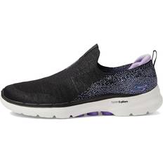 Skechers Go Walk 6 Glimmering Sneakers - Svart Lavendel