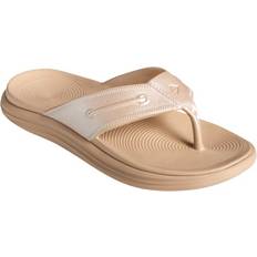 Sperry Women Flip-Flops Sperry Windward Float Thong Sandals for Ladies Champagne 11M