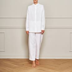 Linen Sleepwear Riviera Pyjamas White