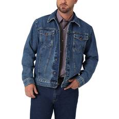 Wrangler Men Outerwear Wrangler Denim Jacket Unlined Stonewash