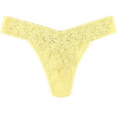 Yellow Knickers Hanky Panky Signature Lace Original Rise Thong