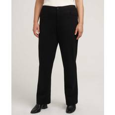 Anne Klein Pants & Shorts Anne Klein Plus Wide-Leg Trousers Black Black