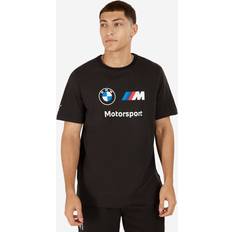 Puma T-shirts & Tank Tops Puma Mens Black BMW Motorsport Logo T-Shirt