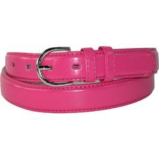 Pink - Women Belts CTM Leather 1/8 Dress Belt Women