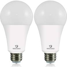 Great Eagle 50/100/150W Equivalent 3-Way A21 LED Light Bulb 2700K Warm White Color 2-Pack