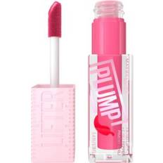 Plum Lip Glosses Maybelline Lifter Plump Lip Plumping Gloss Pink Sting sheer bubblegum pink