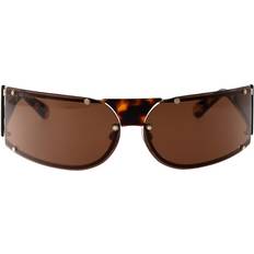 Off-White Kenema Solglasögon Metall Acetat Unik Stil -