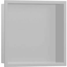 Grigio Astucci per Tende da Doccia Hansgrohe XtraStoris Original Wandnische 300 x 300 x 100 mm 56061